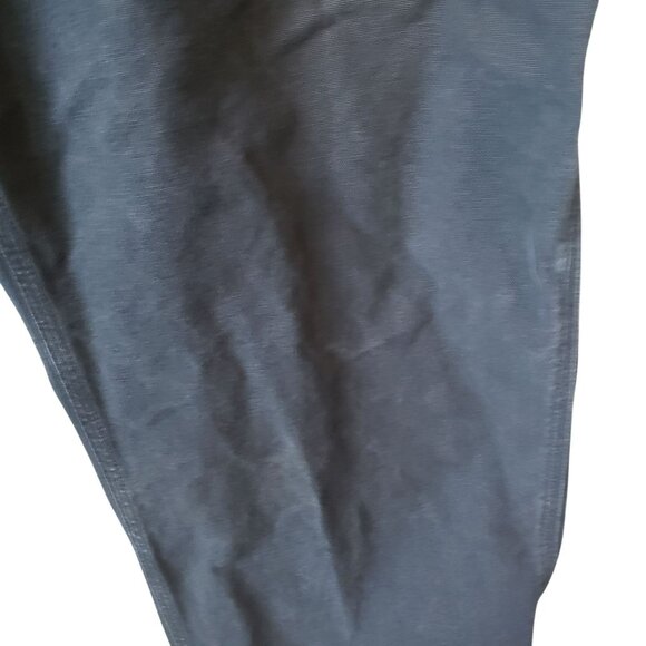 Carhartt Mens Black Pants Size 48 x 30 Worn Faded Distressed Dungaree Work Pants - Picture 5 of 16